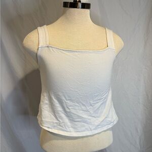 Torrid White Crop Top